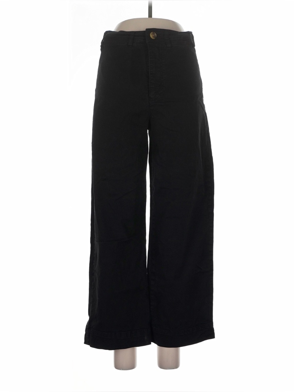 Marine Layer Cropped Pants, Black, Size 10